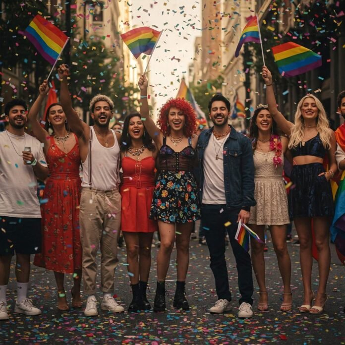 LGBTQ+ Celebs at Pride: Unity & Joy