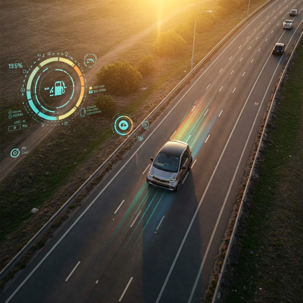 Smart Car Efficiency on Highway: Digital Metrics