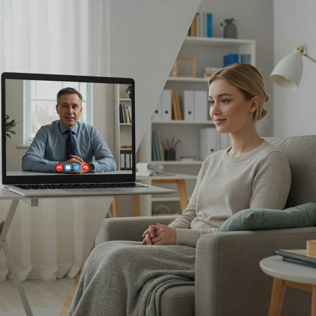 Online Therapy Session