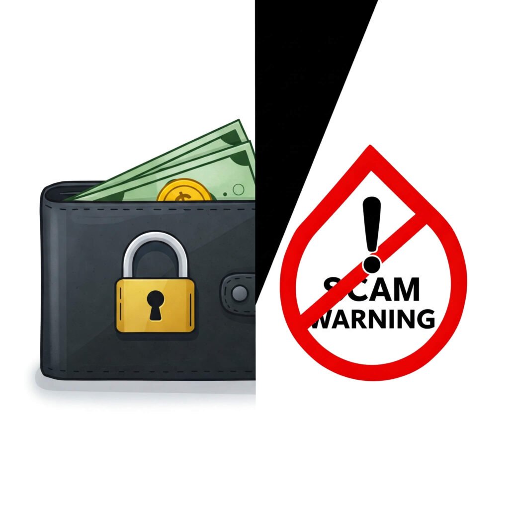 Secure Wallet vs. Scam Warning