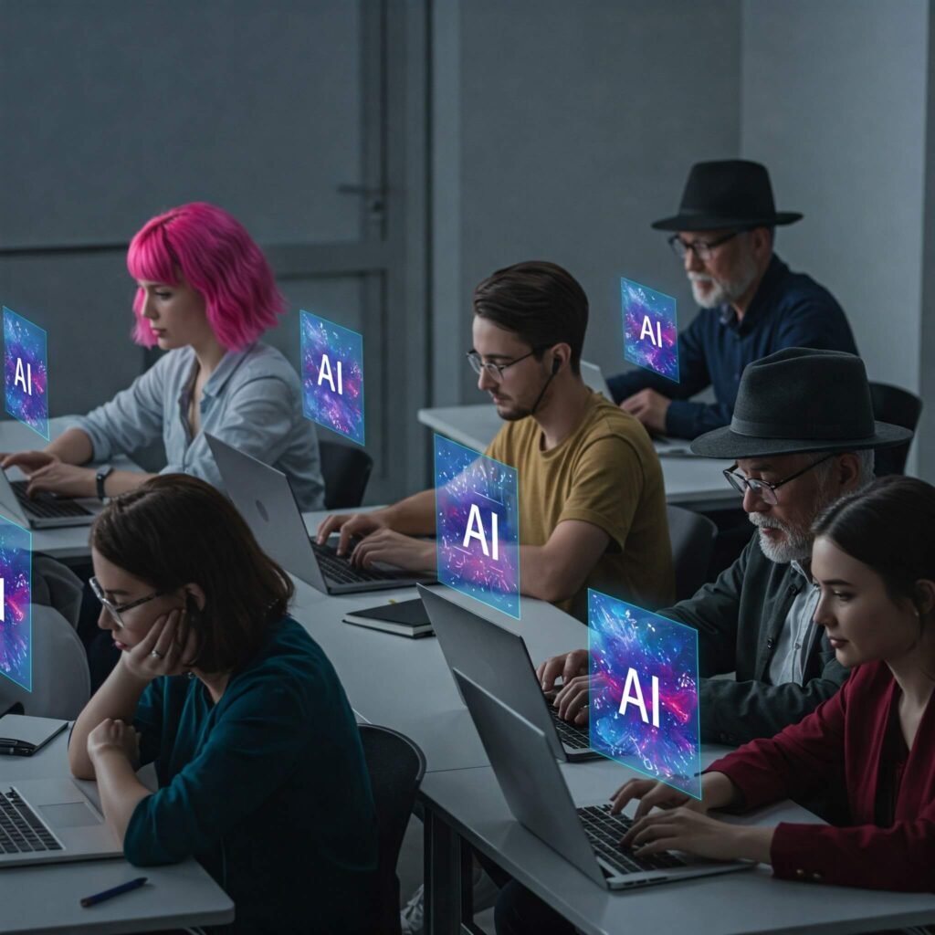 Diverse Group Learning AI Tools