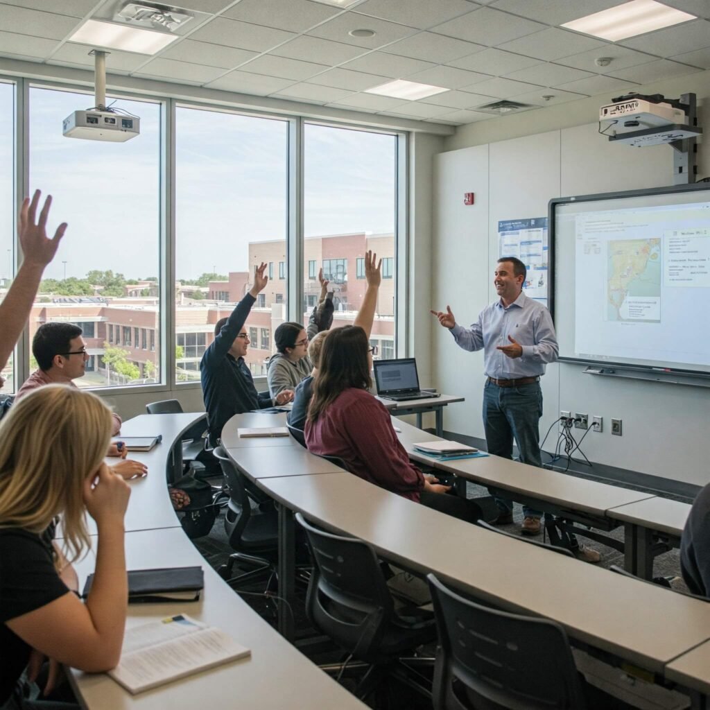 Lively UATX Classroom Discussion