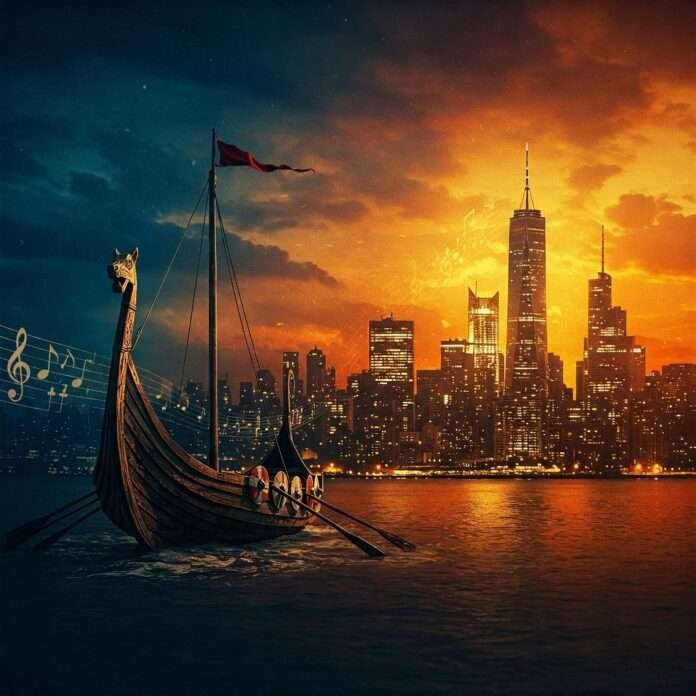 Viking Ship to City: Journey of Hope
