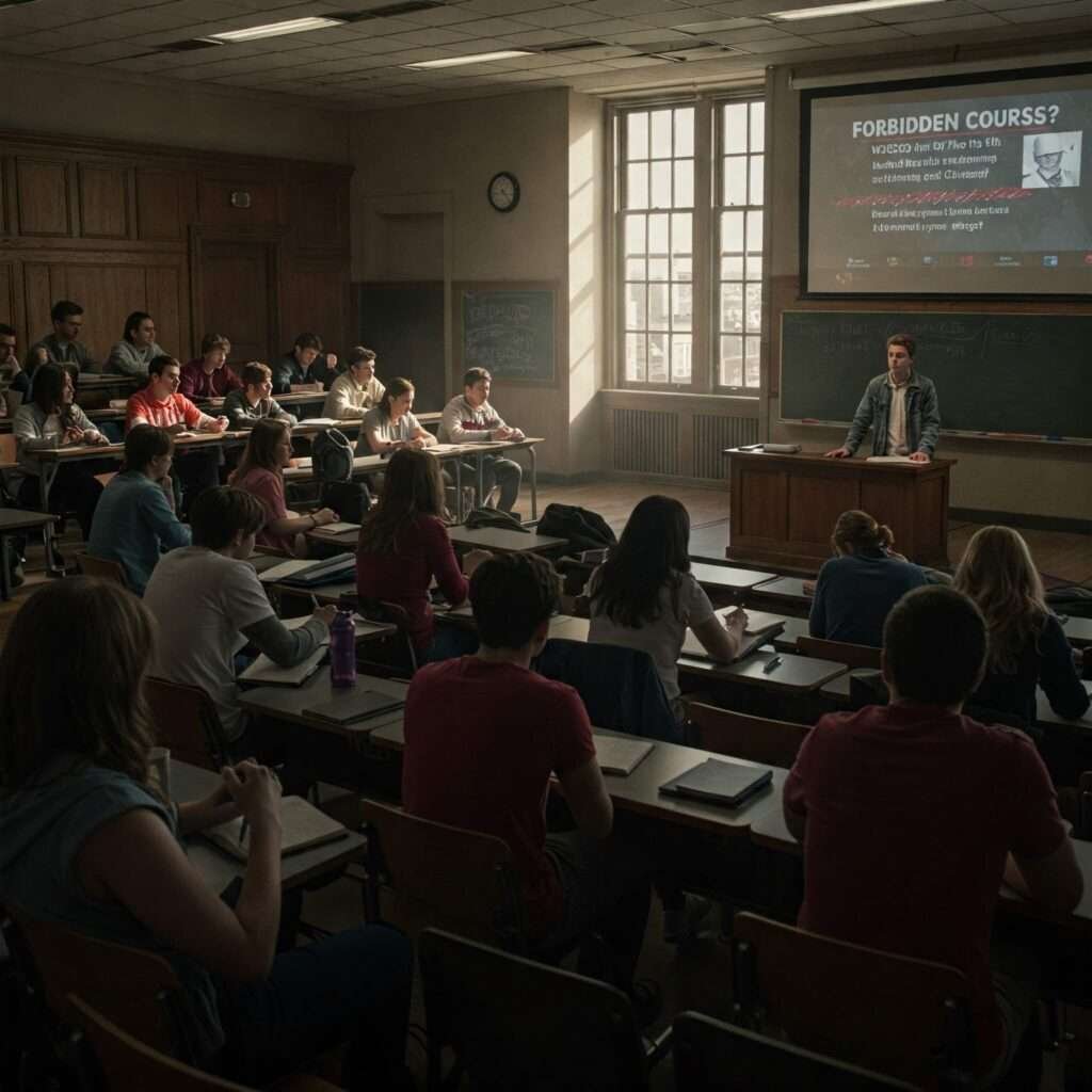 Packed lecture hall at UATX