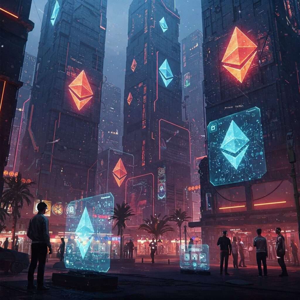 Blockchain Powered Cityscape