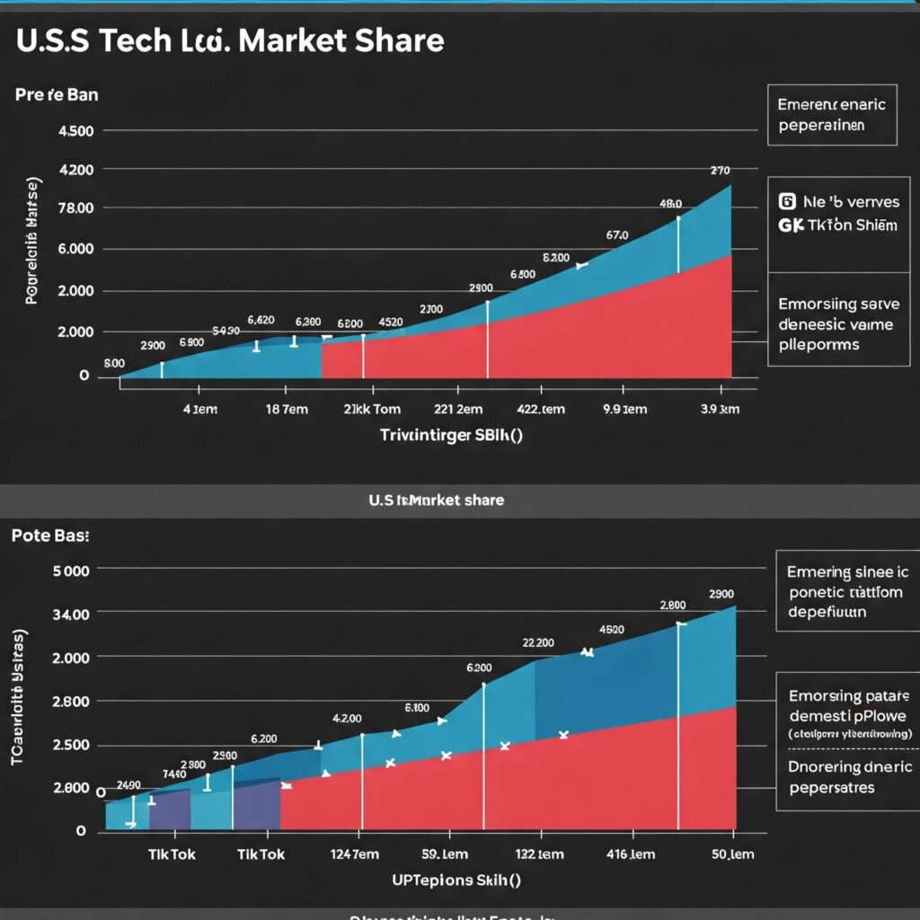 TikTok Ban US Market Share Shift